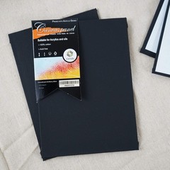 Artistic Freedom: 14 Black 11×14 Canvas Panels for Oil & Acrylic Masterpieces