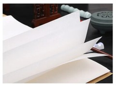 10Pc Ultra-Thin Ripe Xuan Rice Paper Ink Gongbi Painting Copy Calligraphy 云母蝉衣