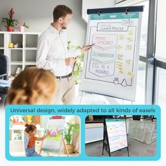 Sticky Easel Pad，Large 25×30 Inch Self-Adhesive Teacher’S Flip Chart Paper