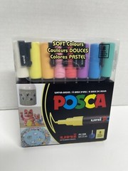 POSCA MARKER LOT 5M-3M-24 MARKERS 2 PACKS W/FREE GIFT + FREE SHIPPING!