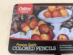 Cezanne Premium Colored Pencil Set With 6pk Colorless Blenders – 120-Count