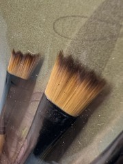 Dynasty Black Gold Wave Shader Artist Brush