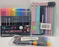 LOT of Markers, Pens, Pencil Sets – Drawing Sketch Office School Craft NEW