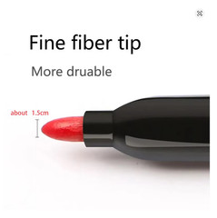 Permanent Marker Pens Black Blue Red Waterproof Ink Drawing Sketch School