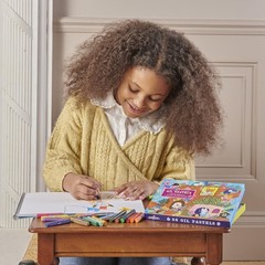 Oil Pastels Mushroom House – 36 Artist-Quality Blendable Color Sticks, Bold P…