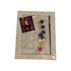 2 Pack Paint and Sip Canvas Painting Kit Pre Drawn Canvas for Painting for Adult