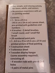 Artist’s Loft Vertical Hanging Paint by Number Kit- Christmas Horse- Brand New