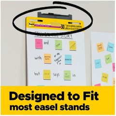 Super Sticky Easel Pad, Large White Paper, 25×30, 2 Pads