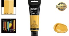 Heavy Body Acrylic Paint, 118ml Naples Yellow – Fade Resistant for Lasting Art