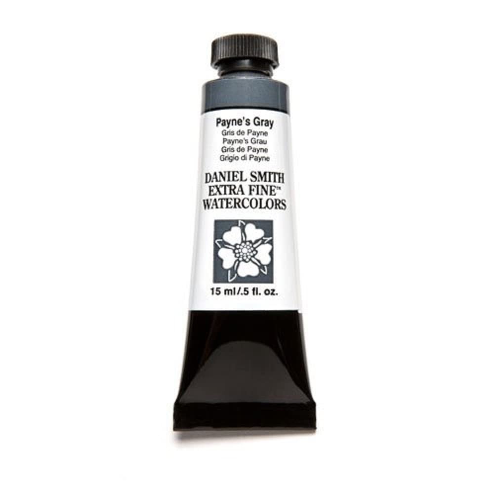 284600065 Extra Fine Watercolor 15ml Paint Tube, Payne’s Gray, 0.5 Fl Oz (Pac…