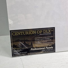 Centurion Deluxe Professional Oil Primed Linen Canvas Panels – 18×24 3 Pack NWD