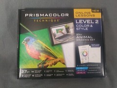 Prismacolor Technique 27ct Animal Drawing Set Level 2 Color & Style
