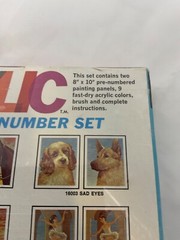 Craft Master Crylic Paint By Number Set 1969 Unused 16005 Sea and Sails sealed