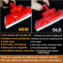 Paint Edger with 1 Pad (1 Tool with preloaded pad), 4.7 Inch Trim Paint Tool …