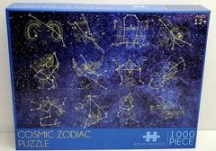 1000PC PUZZLE JIGSAW AGES 12+ COSMIC ZODIAC 27in x 21.5 in