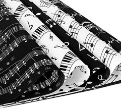 24 Sheets Musical Notes Pattern Paper 11.8 x Inch Music Multicolor