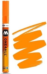 Molotow ONE4ALL 2mm Neon Orange Fluorescent Acrylic Paint Marker Refillable