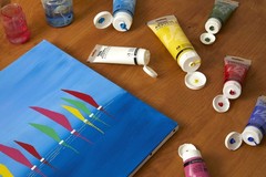 Studio Acrylics High Viscosity Paint, 250 ml, Paynes Grey, 169-040, Art