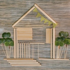 Wooden Dowel Rods 5/8 x 24 inch, Unfinished Sticks Crafts & DIY | Woodpeckers