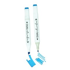 Raymond Bright Dual Tip Markers Pack Of 12 Sets Permanent Fine Chisel Tips