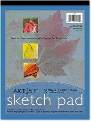 Art Sketch Paper Pad Set of 2 50 Sheets 9×12 Inches Great for Experimentation