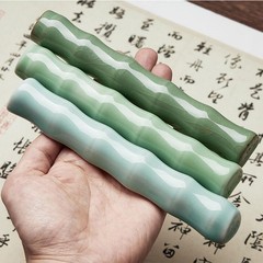2 Pieces Calligraphy Brush Holder Rack Rest Ceramic Paint Brush Holder Rack R…