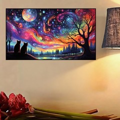Extra Large Diamond Painting Kits for Adults, 5D Full Drill Diamond Art Kits, Ea