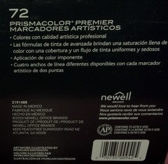 Prismacolor® Premier® Dual-Ended 72 Color Jellyfish Box Art Marker Set~$79.99