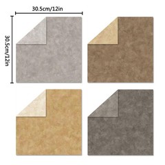 Scrapbook Paper 12×12, Double-Sided Suede Textured 12×12 in, Romantic