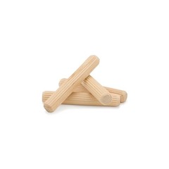 Wood Dowel Pins 3 inch x 1/2 inch Fluted, for Furniture & Crafts|Woodpeckers