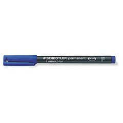 Staedtler Lumocolor Universal NON Permanent Medium Marker – BLUE – Pack Of 10