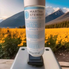 Martha Stewart’s Weather Crackle Effect Paint Finish 6 Fl oz Bottle