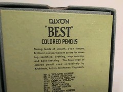 UNUSED “12” Colors Vintage Dixon Best Colored Pencils No 105 Assortment