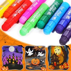 Paint Sticks,36 Classic Colors, Washable, Non-Toxic, Tempera Paint Sticks for…