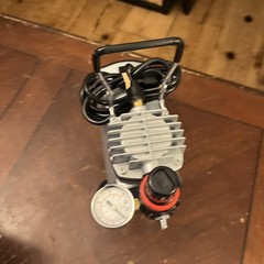 PointZero 1/5 HP Airbrush Compressor Air Pump with Lots of Extras P21