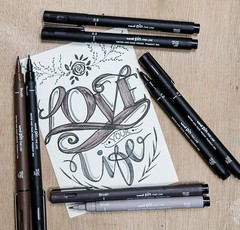 PIN Drawing Pen FINELINER Ultra FINE LINE Marker 0.05mm Black Ink – [Pack of 3]