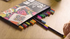 Dual Tip Fabric Paint Markers – Quick Dry, Non-Toxic, Permanent for Clothes, Sho