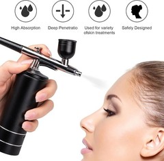 Airbrush Kit, Rechargeable Cordless Airbrush with Compressor, Non-Clogging Hi…