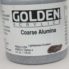 Golden Acrylics Iridescent Paint Coarse Alumina 4 Oz NEW No Lid But Sealed USA